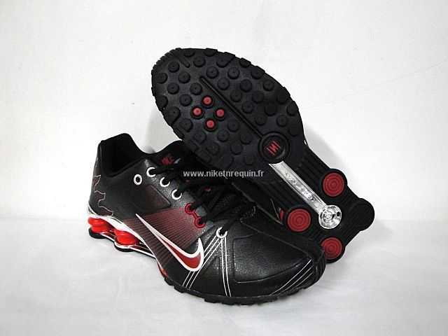 Rouge Et Noir Shox R4 Nouveau